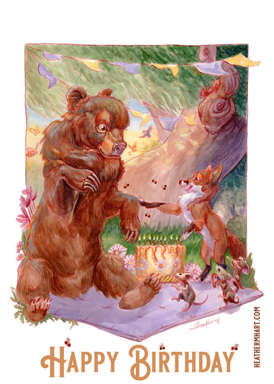 The Creative Process: A Birthday Story in the Making