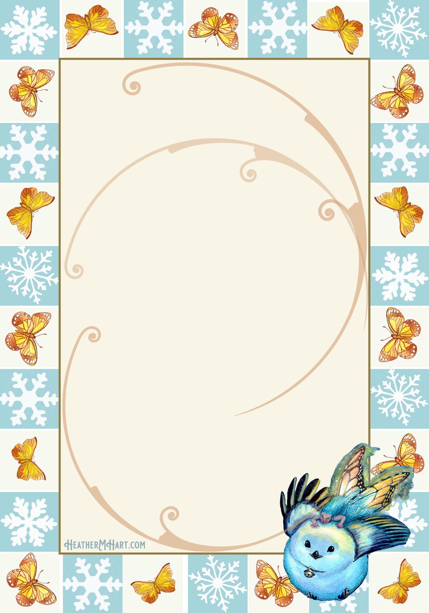 Snow Fairy – Deluxe Winter Letter Writing Set