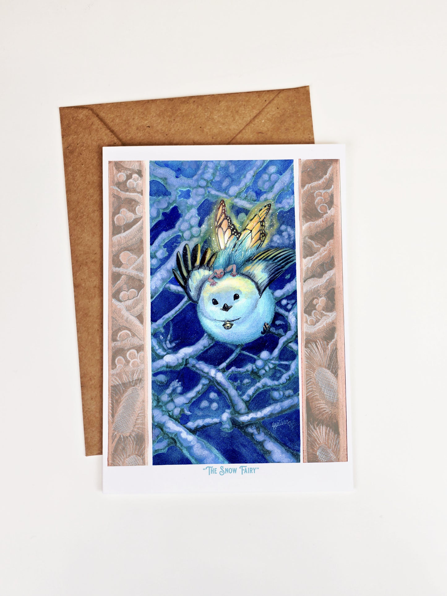Snow Fairy – Whimsical Winter Greeting Card