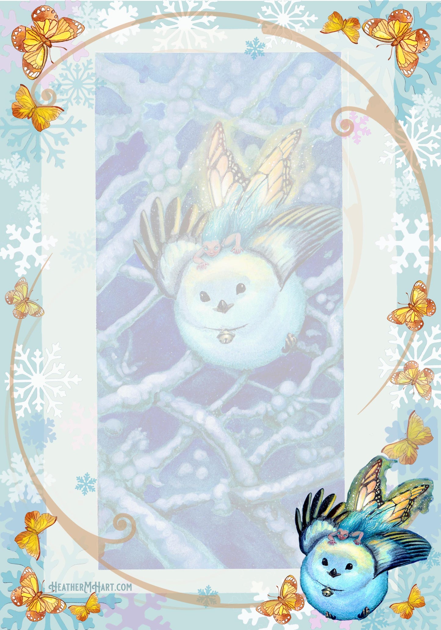 Snow Fairy – Deluxe Winter Letter Writing Set
